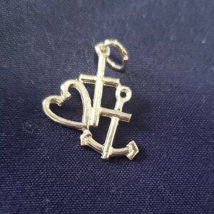 Silver Faith, Hope, Charity Pendant